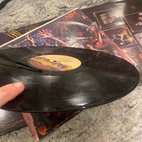 KISS Alive 2 vintage vinyl double album record vinyl unique Valentines Day gift - Picture 13 of 14